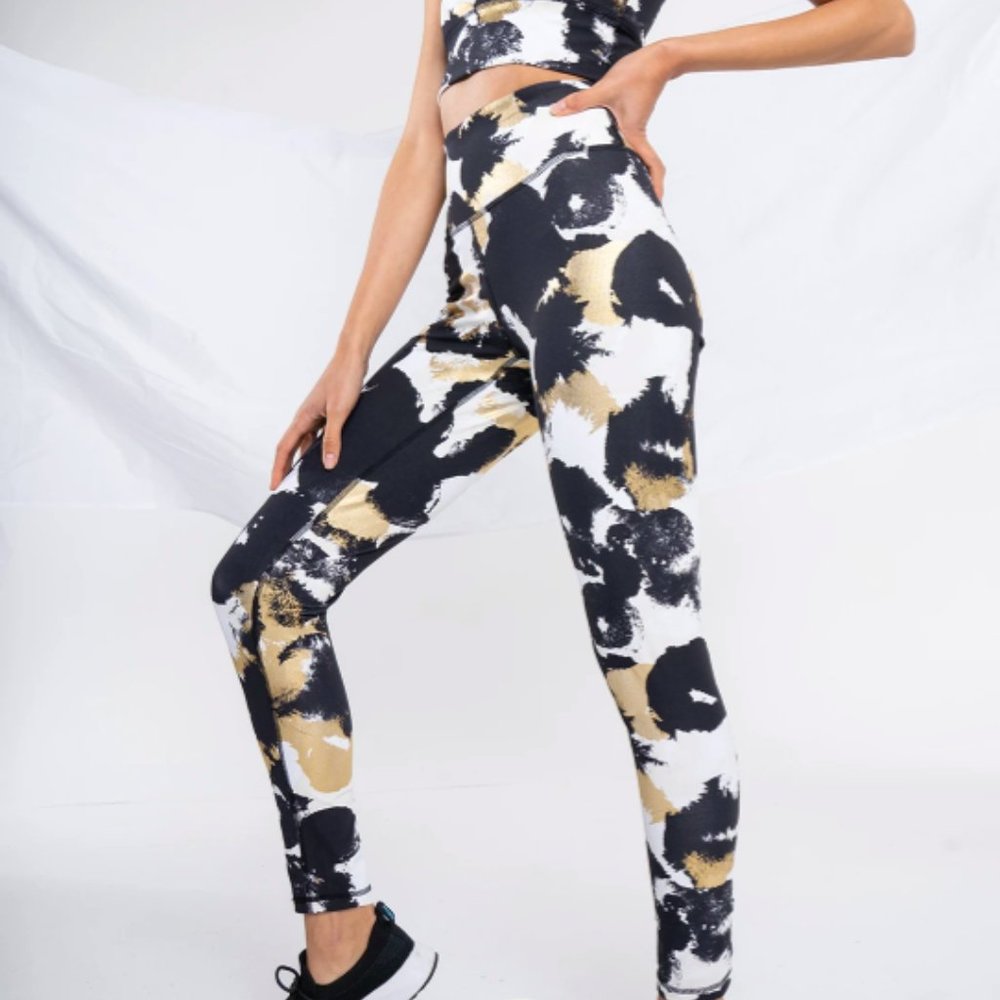 DYI Gold Dusted Dot Legging